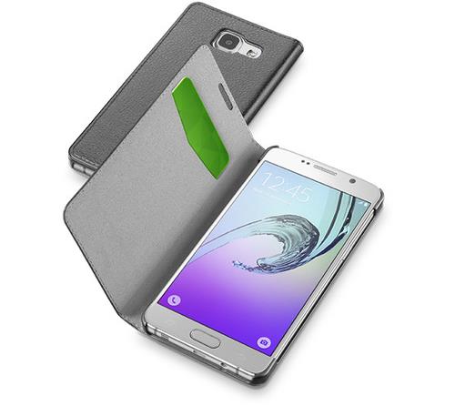 CELLULARLINE Custodia cover a libro per Samsung Galaxy A3 2016 Cellular Line Book Essential nero